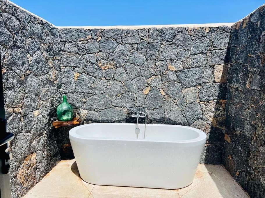 Villa Lavayarena Private Pool In Lajares La Oliva Bagian luar foto